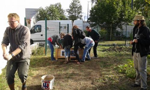 Animation la course des paysans